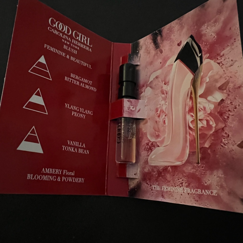 Brand New Carolina Herrera Good Girl Blush Edp Sample Sized Spray Brand New Carolina Herrera Good Girl Blush Edp Sample Sized Spray
